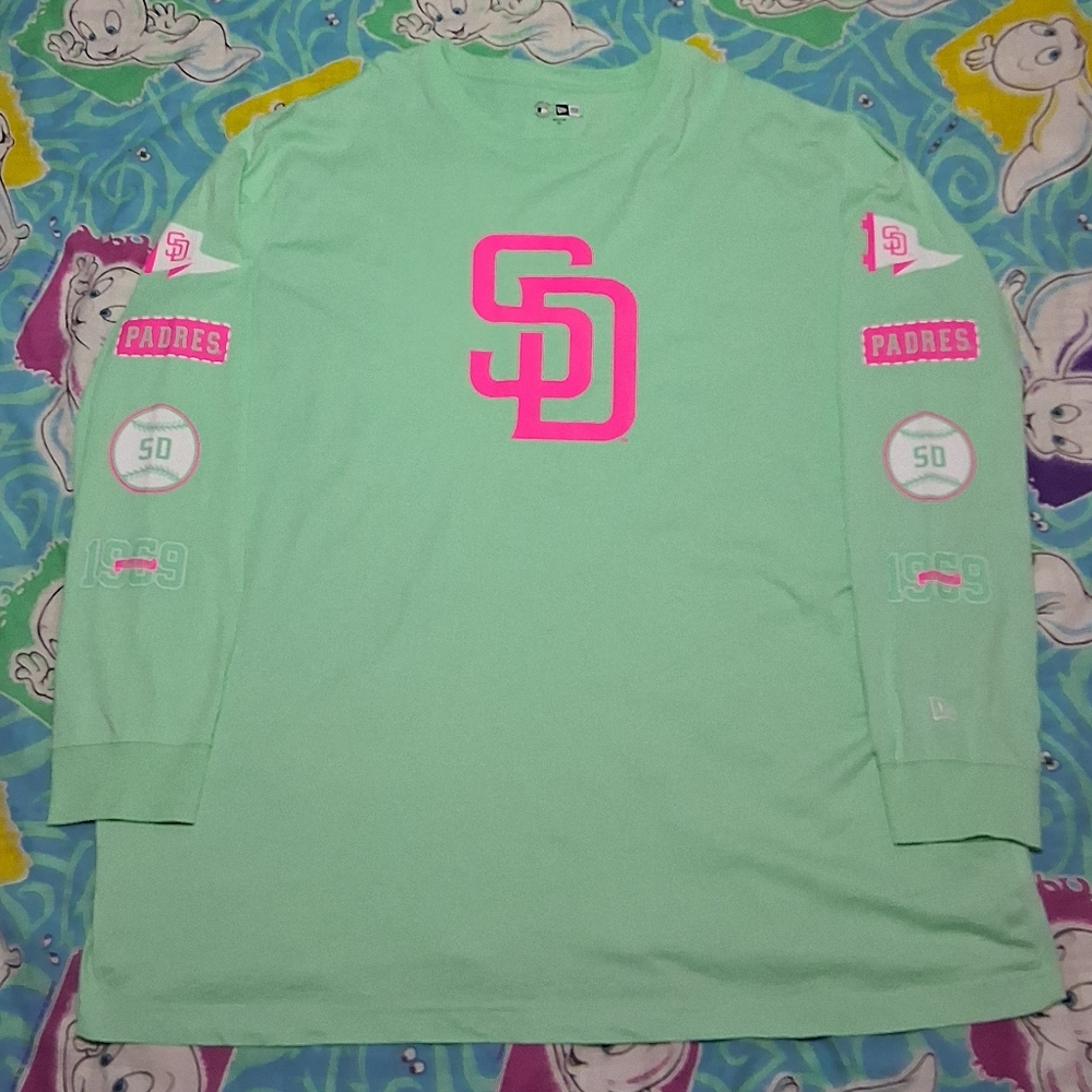 New Era City Connection San Diego Padres Long Sleeve Shirt